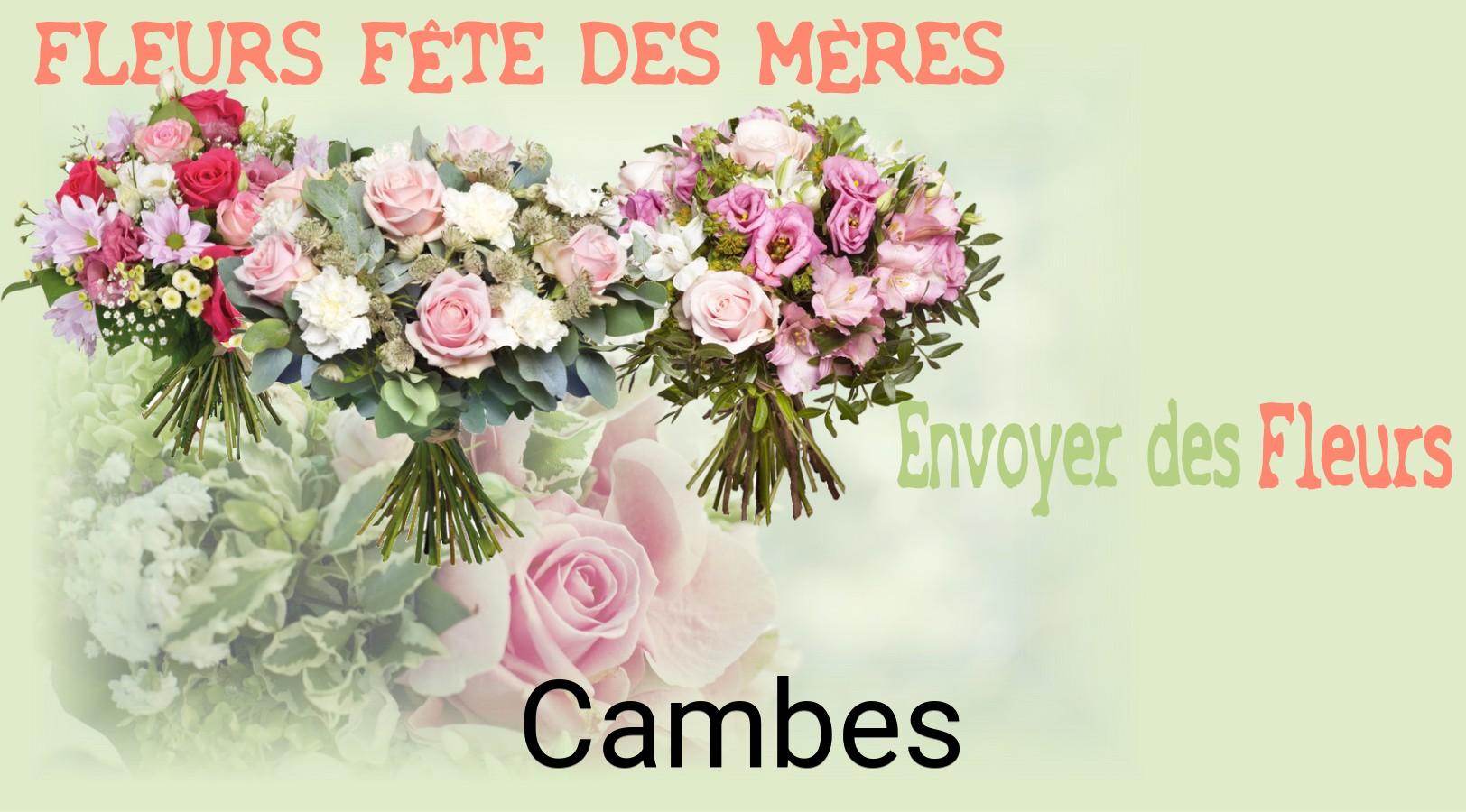 Bouquet de Fête des Mères livré à Cambes